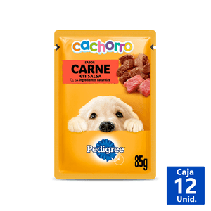 ALIMENTO HÚMEDO CACHORRO CARNE 85 G