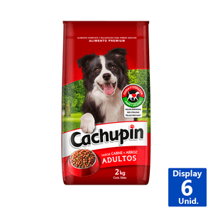 ALIMENTO PERRO ADULTO CARNE ARROZ 2 KG