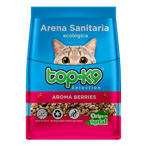 ARENA SANITARIA ECOLÓGICA BERRIES 10 KG