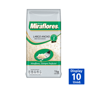 ARROZ GRADO 1 GRANO LARGO 1 KG