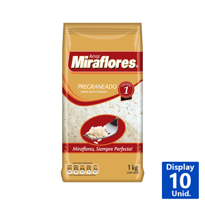 ARROZ PREGRANEADO MIRAFLORES 1 KG