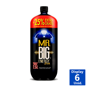 BEBIDA ENERGÉTICA 2,5 L