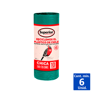 BOLSA ASEO SUPERIOR 50X70 CM 10 UN.