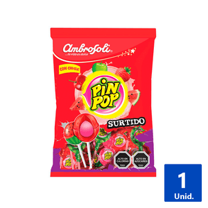 CHUPETES PIN POP 24UN DE 17G