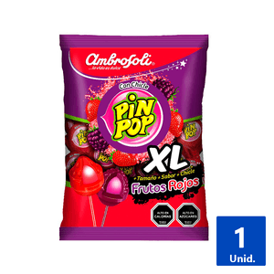 CHUPETES FRUTOS ROJOS 24UN DE 24G