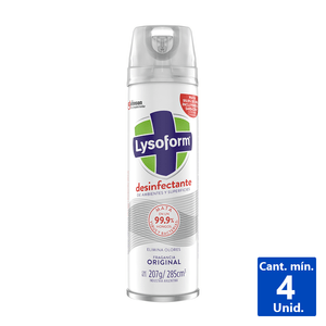 DESINFECTANTE AEROSOL ORIGINAL 285 ML