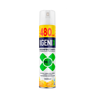 DESINFECTANTE AEROSOL VAINILLA 480 CC