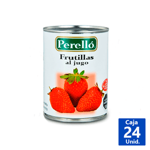 FRUTILLAS AL JUGO PERELLO 580 G