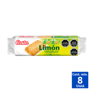 GALLETAS LIMÓN COSTA 140 G