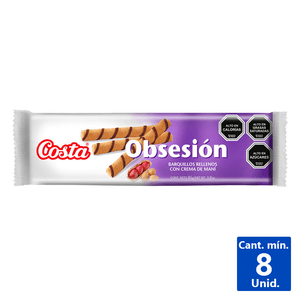 GALLETAS OBSESIÓN MANÍ  COSTA 85 G