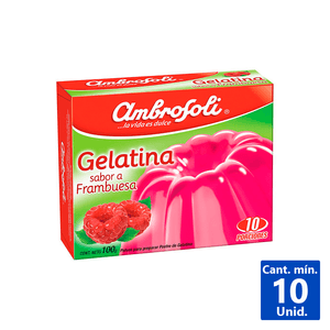 GELATINA FRAMBUESA 100 G