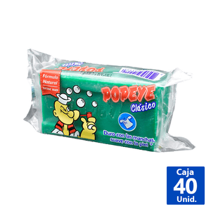 JABÓN DE LAVAR VERDE  POPEYE 170 G