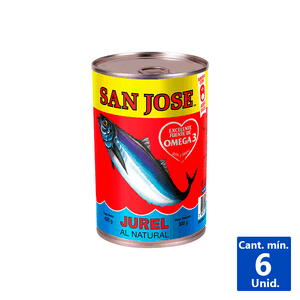 JUREL AL NATURAL SAN JOSE 425 G