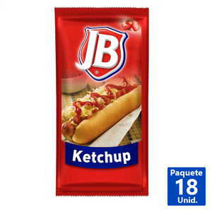 KETCHUP REGULAR DOYPACK JB 18UN DE 100 G