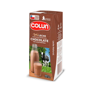 LECHE SEMIDESCREMADA CHOCOLATE 200 ML