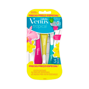 MÁQUINA AFEITAR TROPICAL MUJER 3 UN