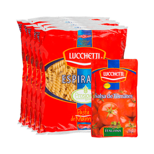 PACK ESPIRALES 400GR +SALSA TOMATE 200 G