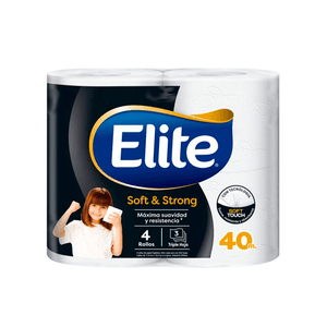 PAPEL HIGIÉNICO SOFT STRONG T/H 4R 40 M