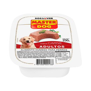 PATÉ PERRO CARNE MASTER DOG 250 G