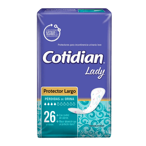 PROTECTOR DIARIO LARGO LADY 26 UN