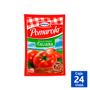 SALSA DE TOMATE POMAROLA ITALIANA 200 G