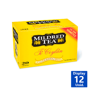 TÉ CEYLAN MILDRED TEA 20 BOLSITAS