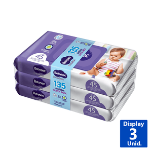 TOALLAS HÚMEDAS PREMIUM BABYSEC 45 UN.