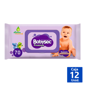 TOALLITAS HÚMEDAS PREMIUM 70 UN.