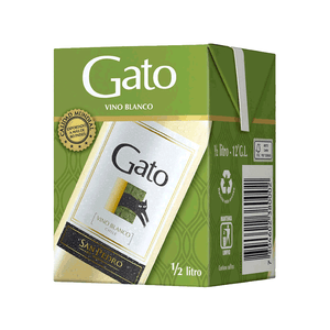 VINO GATO TETRA BLANCO 12° 500 ML