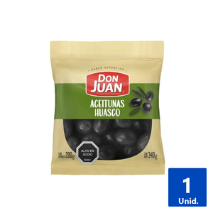 ACEITUNAS HUASCO DON JUAN 200G
