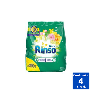 RINSO POLVO LIRIOS/ROSAS BOLSA 800 G
