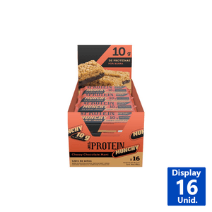 BARRA PROTEÍNA CHOCOLATE MANÍ 16UN 30G
