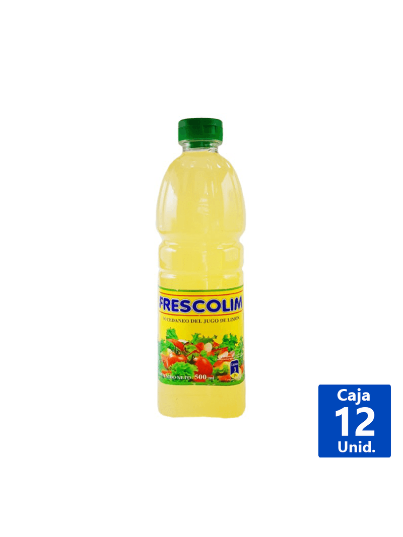 SUCEDÁNEO JUGO DE LIMÓN FRESCOLIM 500 ML - Dimak Online