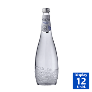 AGUA MINERAL CON GAS 750 ML
