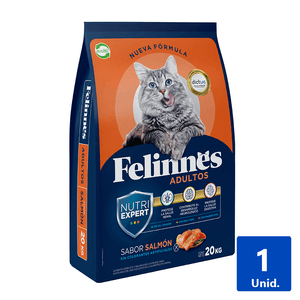 ALIMENTO FELINNES ADULTO SABOR SALMÓN 20