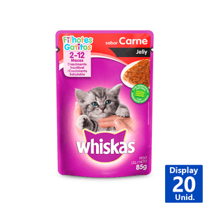 ALIMENTO GATITOS CARNE JELLY 85 G