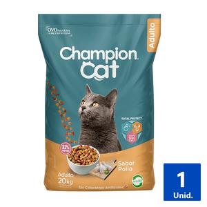 ALIMENTO GATO ADULTO SABOR POLLO 20 KG