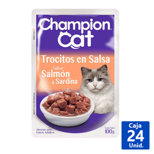 ALIMENTO PARA GATO SALMÓN 100 G