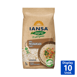 ARROZ G1 PREGRANEADO IANSA 1 KG