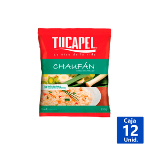 ARROZ TUCAPEL PREPARADO CHAUFÁN 210 G