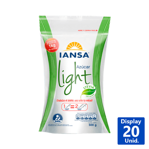 AZÚCAR STEVIA LIGHT 500 G