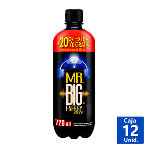BEBIDA ENERGÉTICA MR BIG 720 ML
