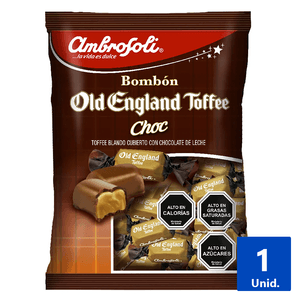 CARAMEL OLD ENGLAND TOFFEE BAÑADOS 300 G
