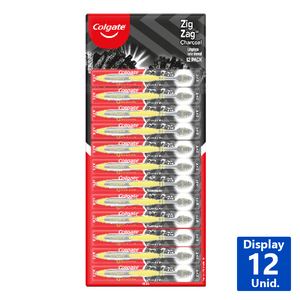 CEPILLO DE DIENTES ZIGZAG CARBÓN 1 U