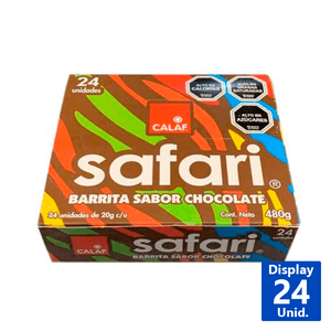 CHOCOLATE SAFARI 24UN 20 G