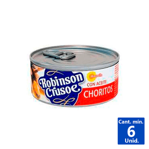 CHORITOS EN ACEITE ROBINSON CRUSOE 190 G