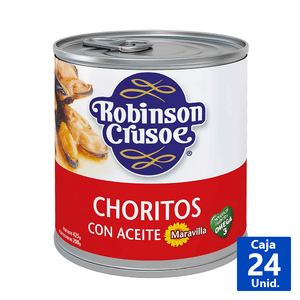 CHORITOS EN ACEITE ROBINSON CRUSOE 425 G