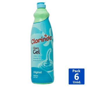 CLORO EN GEL ORIGINAL CLORINDA 900 G
