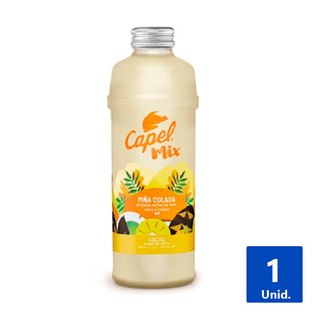 CÓCTEL PIÑA COLADA PREMIUM 12° 700 ML - Dimak Online