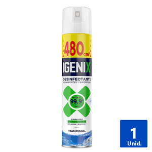 DESINFECTANTE AEROSOL TRADICIONAL 480 CC